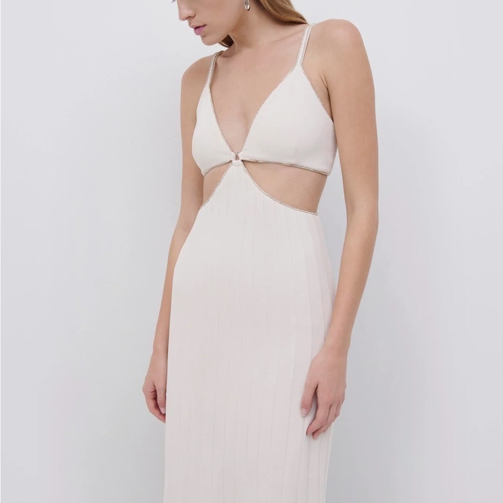 ✔️#9 BNWT Jonathan Simkhai Ayla diamanté dress